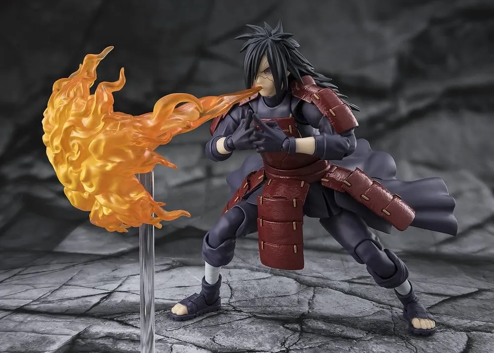 Naruto Shippuden S.H.Figuarts Action Figure Madara Uchiha Legend of Darkness 17 cm